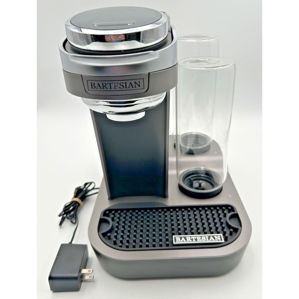 Bartesian Cocktail Machine Duet Premium 2-Bottle Home Bar‎ 55310G